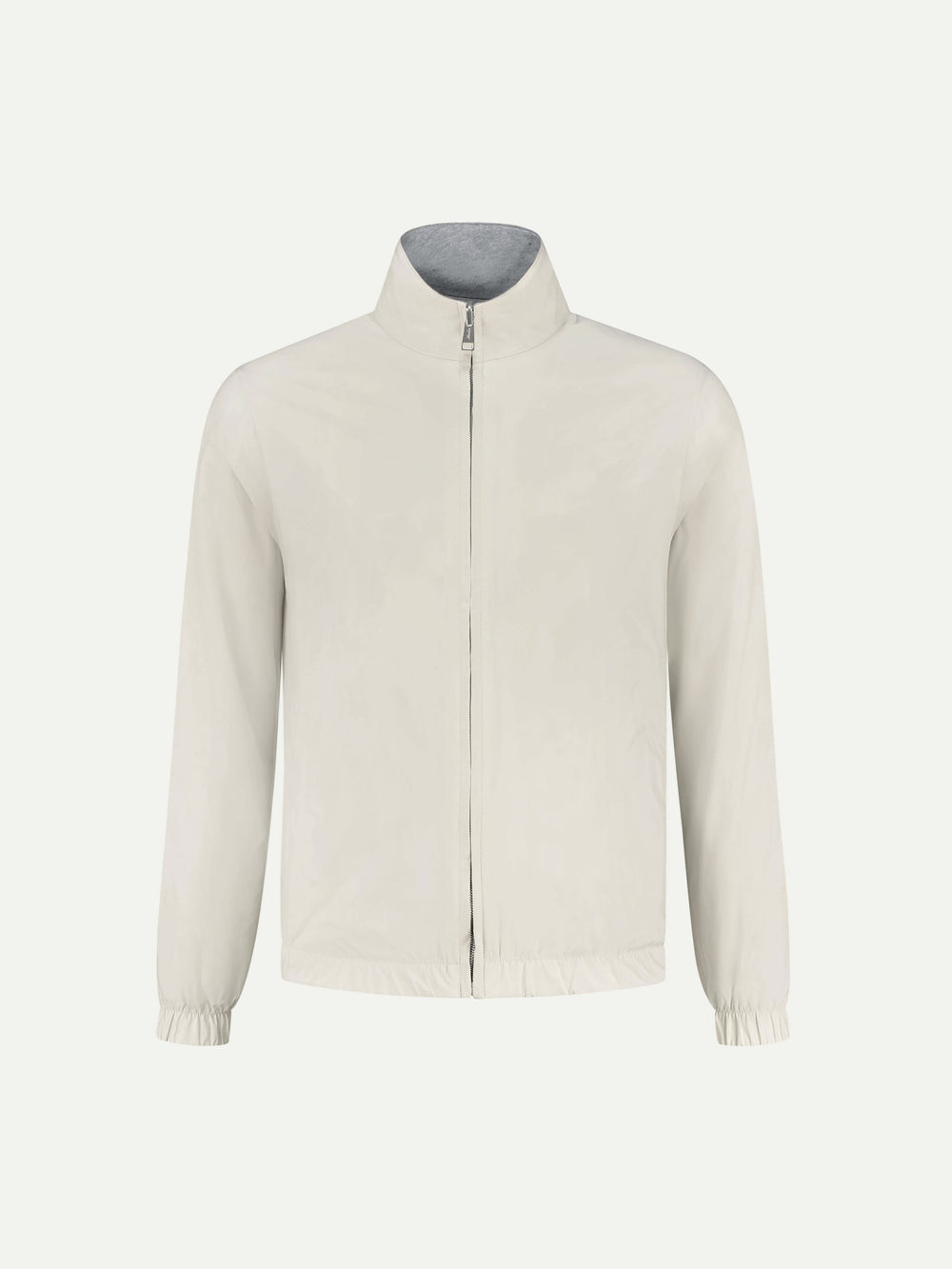 GREY COAT - DETACHABLE FUR