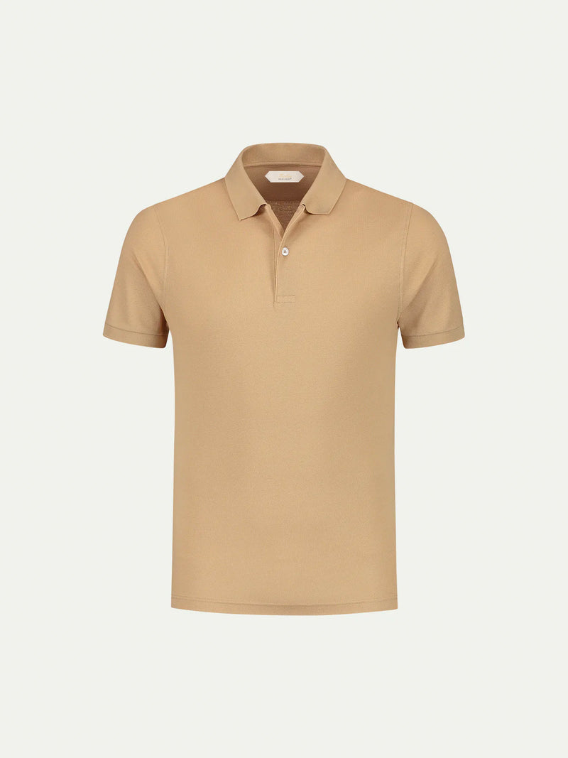 POLO T-SHIRT - BEIGE