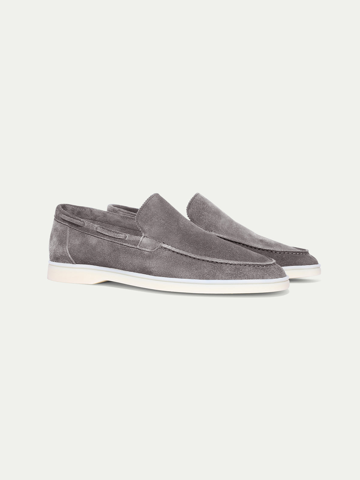 GRAY YACHT SHOES