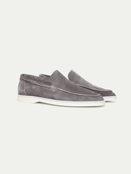 GRAY YACHT SHOES