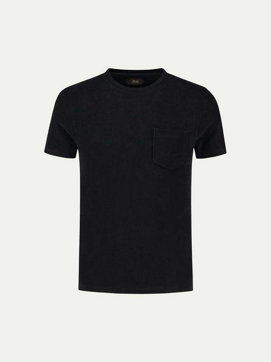 TENNIS T SHIRT - BLACK